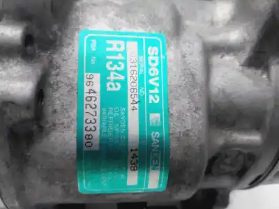 Pezzo di ricambio per auto di seconda mano compressore aria condizionata per citroen c3 1.4 hdi (68 cv) 1.4 hdi riferimenti oem iam 9646273380  