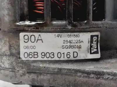 Pezzo di ricambio per auto di seconda mano alternatore per vw passat b5 (3b2) 1.6 riferimenti oem iam 06b903016d  