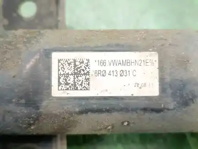Second-hand car spare part front left shock absorber for volkswagen polo v (6r1, 6c1) 1.2 oem iam references 6r0413031c