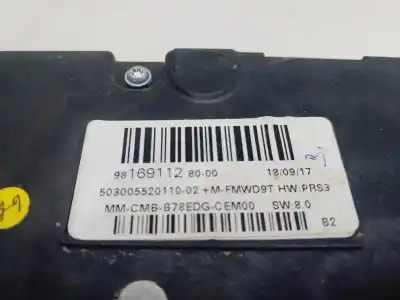 Second-hand car spare part dashboard for citroen c4 picasso live oem iam references 9816911280  