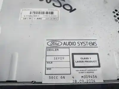 Автозапчастина б/у аудіо система / радіо cd для ford focus c-max (cap) trend (d) посилання на oem iam 4m5t18c815cc  