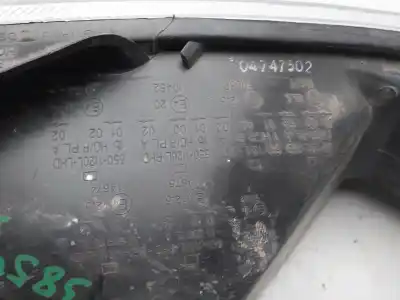 İkinci el araba yedek parçası Sol Far için PEUGEOT 206 BERLINA XR OEM IAM referansları 9640559580  