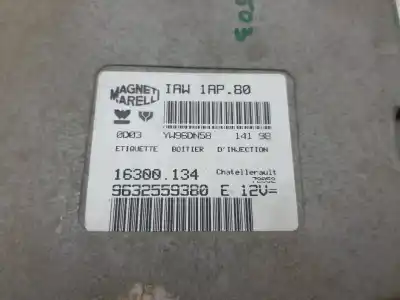Peça sobressalente para automóvel em segunda mão Centralina De Motor Uce por PEUGEOT 206 BERLINA XR Referências OEM IAM 9632559380  