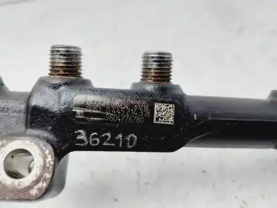Peça sobressalente para automóvel em segunda mão régua / rampa de injetores por citroen c3 live referências oem iam 9804776780  