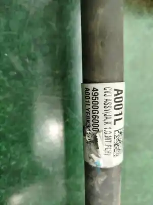 Pezzo di ricambio per auto di seconda mano trasmissione anteriore sinistra per kia picanto (ja) gt line 67 cv / 49 kw riferimenti oem iam 49500g6000  