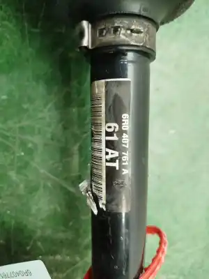 Second-hand car spare part front left transmission for skoda rapid ambition oem iam references 6r0407761a   Second-hand car spare part front left transmission for skoda rapid ambition oem iam references 6r0407761a