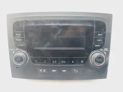 Peça sobressalente para automóvel em segunda mão sistema de áudio / rádio cd por fiat doblo ii (152) pop referências oem iam 07356340010