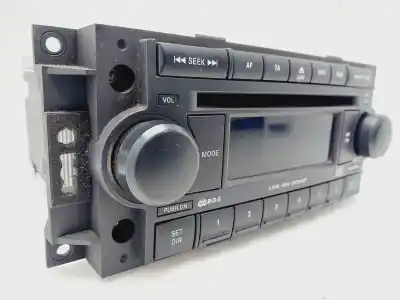 Second-hand car spare part audio system / radio cd for dodge caliber sxt oem iam references p05064362aa  