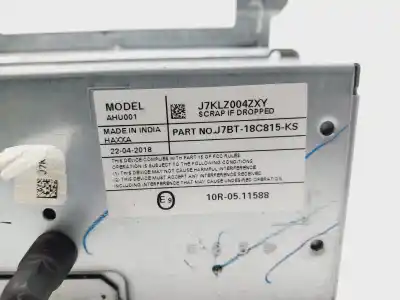 Автозапчастина б/у аудіо система / радіо cd для ford ka+ ultimate посилання на oem iam j7bt18c815ks  