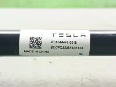 Автозапчастина б/у задня ліва стійка для tesla model 3 basis rwd 325 cv / 239 kw посилання на oem iam 134444100b  