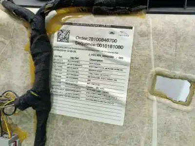 Peça sobressalente para automóvel em segunda mão tecto de abrir interior por jaguar e-pace se awd 150 cv / 110 kw referências oem iam j9c8585pvj  