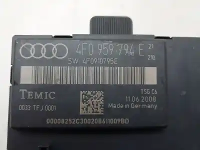 Second-hand car spare part electronic module for audi a6 allroad quattro (4fh) 3.2 fsi 256 cv / 188 kw oem iam references 4f0959794e  