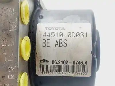 Second-hand car spare part abs for toyota yaris (ksp9/scp9/nlp9) básico oem iam references 445100d031  