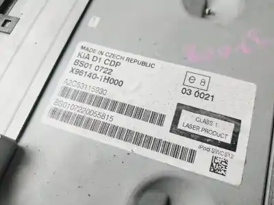Автозапчастина б/у АУДІО СИСТЕМА / РАДІО CD для KIA CEED (ED)  Посилання на OEM IAM 961401H000  