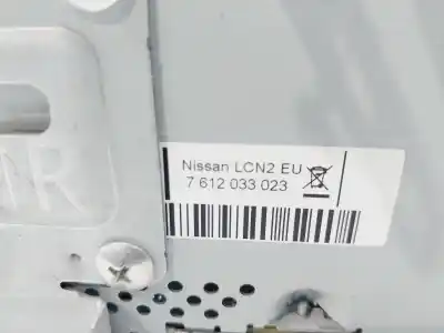 Second-hand car spare part gps navigation system for nissan note acenta oem iam references 25915bx80c  