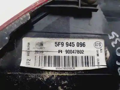 Автозапчасти б/у правый задний фонарь за seat leon st (5f8) 1.6 tdi ссылки oem iam 5f9945096  