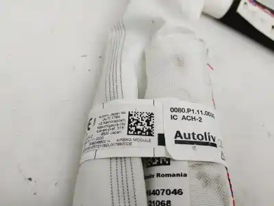 Second-hand car spare part Front Right Curtain Airbag for RENAULT CLIO V SL LIMITED 91 CV / 67 KW OEM IAM references 636046800H  