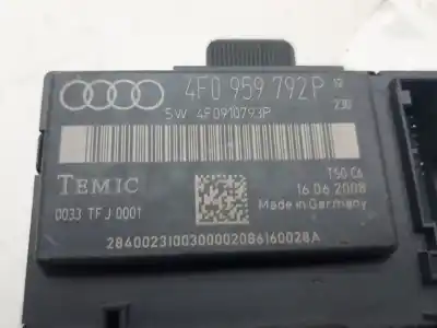 Second-hand car spare part ELECTRONIC MODULE for AUDI A6 ALLROAD QUATTRO (4FH)  OEM IAM references 4F0959792P  