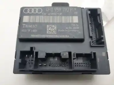 Second-hand car spare part electronic module for audi a6 allroad quattro (4fh) 3.2 fsi 256 cv / 188 kw oem iam references 4f0959792p  