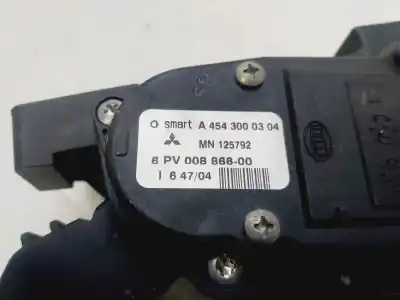 Автозапчасти б/у педальный потенциометр за SMART FORFOUR (454) 1.5 CDI (454.001) ссылки OEM IAM A4543000304  