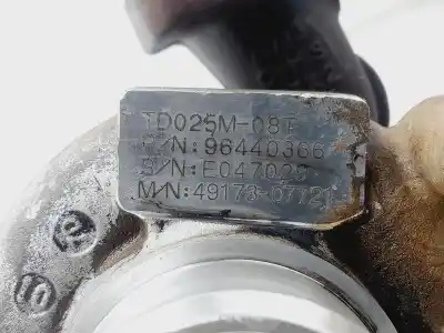 Peça sobressalente para automóvel em segunda mão turbocompresor por chevrolet lacetti cdx referências oem iam 96440365  