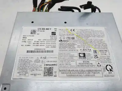 Second-hand car spare part audio system / radio cd for seat arona style oem iam references 575035862f  
