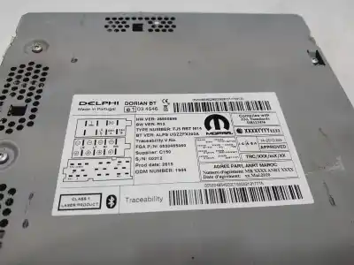 Автозапчасти б/у аудиосистема / радио cd за opel combo d kasten l1h1 2.4t 90 cv / 66 kw ссылки oem iam 28500898  