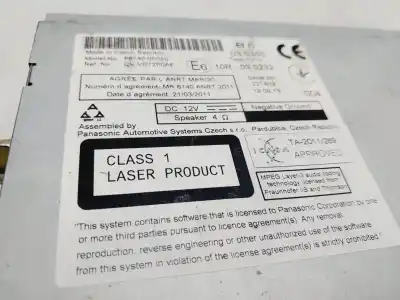 Peça sobressalente para automóvel em segunda mão sistema de áudio / rádio cd por toyota verso advance referências oem iam 861400f020