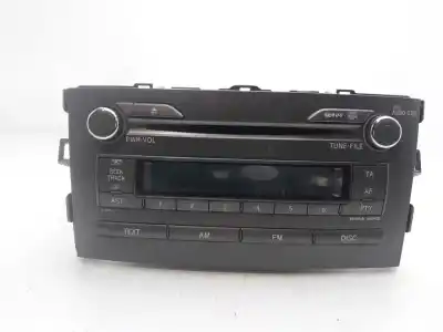 Автозапчастина б/у аудіо система / радіо cd для toyota auris active посилання на oem iam 8612002521  