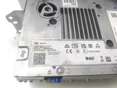 Peça sobressalente para automóvel em segunda mão módulo / sistema de navegação gps por kia stonic (ybcuv) drive referências oem iam 96560h8461fhv  