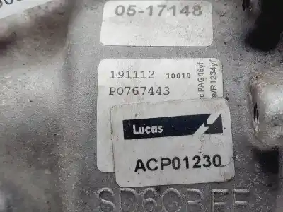 Pièce détachée automobile d'occasion COMPRESSEUR DE CLIMATISATION pour PEUGEOT 508 SW  Références OEM IAM 9825868680 0 WAGON 