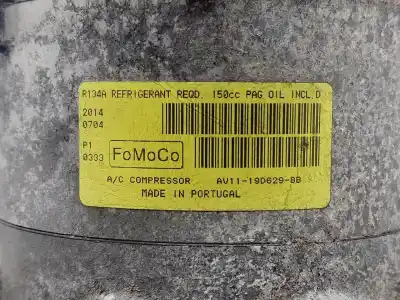 Peça sobressalente para automóvel em segunda mão compressor de ar condicionado a/a a/c por ford focus lim. (cb8) edition referências oem iam av1119d629bb  