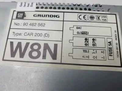 Second-hand car spare part AUDIO SYSTEM / RADIO CD for OPEL CORSA B  OEM IAM references 90462562  
