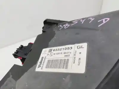 Second-hand car spare part right headlight for opel meriva cosmo oem iam references 93321053  