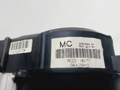 Peça sobressalente para automóvel em segunda mão quadrante por chevrolet aveo ls referências oem iam 96426049  