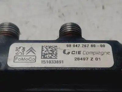 Автозапчасти б/у рампа инжектора за FORD FIESTA VI (CB1, CCN) 1.5 TDCI ссылки OEM IAM 9804776780  