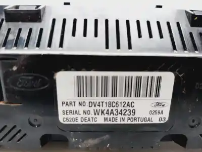 Second-hand car spare part climate control for ford kuga (cbs) titanium oem iam references dv4t18c612ac  