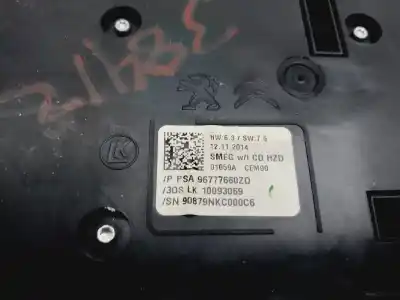 Peça sobressalente para automóvel em segunda mão Comando De Sofagem (chauffage / Ar Condicionado) por PEUGEOT 308 Access Referências OEM IAM 96777660ZD  