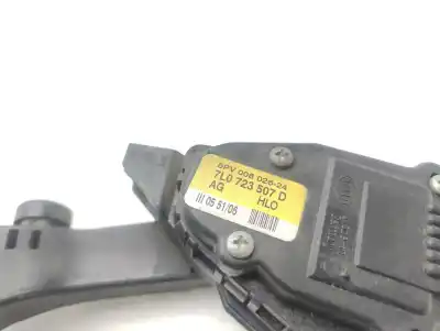 Автозапчасти б/у педаль газа за audi q7 (4l) 3.0 tdi ссылки oem iam 7l0723507d  