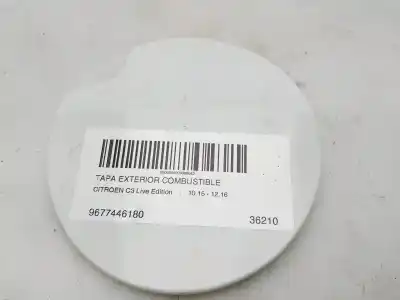 Second-hand car spare part outer fuel cap for citroen c3 live oem iam references 9677446180  