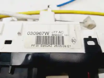 Second-hand car spare part heating / air conditioning control panel for renault clio iii authentique oem iam references 030967w   Second-hand car spare part heating / air conditioning control panel for renault clio iii authentique oem iam references 030967w