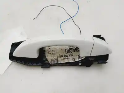 Peça sobressalente para automóvel em segunda mão puxador exterior frente direito por volkswagen scirocco (137) 2.0 tdi (103kw) referências oem iam 1k8839885e