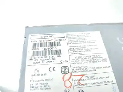 Pezzo di ricambio per auto di seconda mano sistema di navigazione gps per citroen c-crosser (vu_, vv_) 2.2 hdi riferimenti oem iam 8750a245  