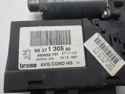 Second-hand car spare part LEFT FRONT WINDOW MOTOR for PEUGEOT 307 BREAK / SW (S1) SW PACK OEM IAM references 9637130580  