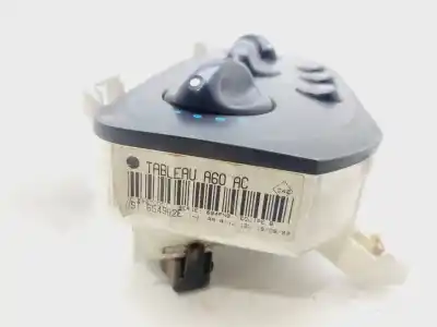 Second-hand car spare part heating / air conditioning control panel for renault clio ii fase i (b/cbo) 1.9 d alize oem iam references 654982e  