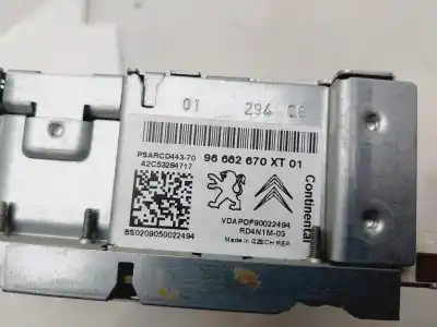 Автозапчастина б/у аудіо система / радіо cd для citroen c4 picasso i monospace (ud_) 1.6 hdi посилання на oem iam 96662670xt  