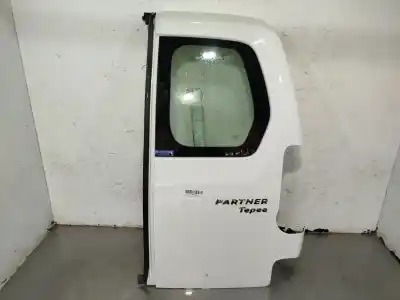 Second-hand car spare part Rear Right Door for PEUGEOT PARTNER KOMBI Access OEM IAM references 9820436780  