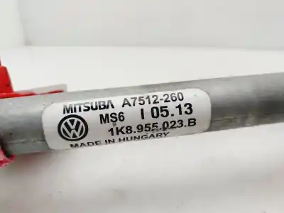 Peça sobressalente para automóvel em segunda mão motor do limpa para brisas por volkswagen scirocco (137) 2.0 tdi (103kw) referências oem iam 1k8955023b