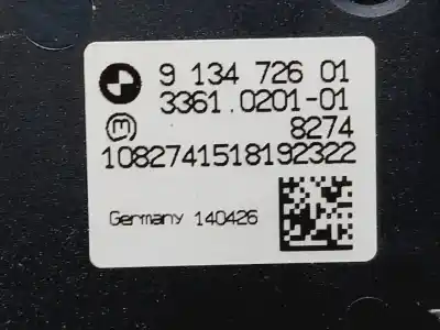 Second-hand car spare part headlights switch for bmw x6 (e71) 3.0d oem iam references 913472601  