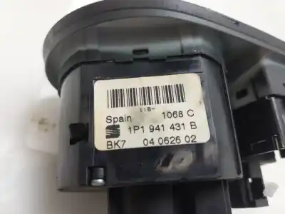 Second-hand car spare part headlights switch for seat leon (1p1) reference oem iam references 1p1941431b  